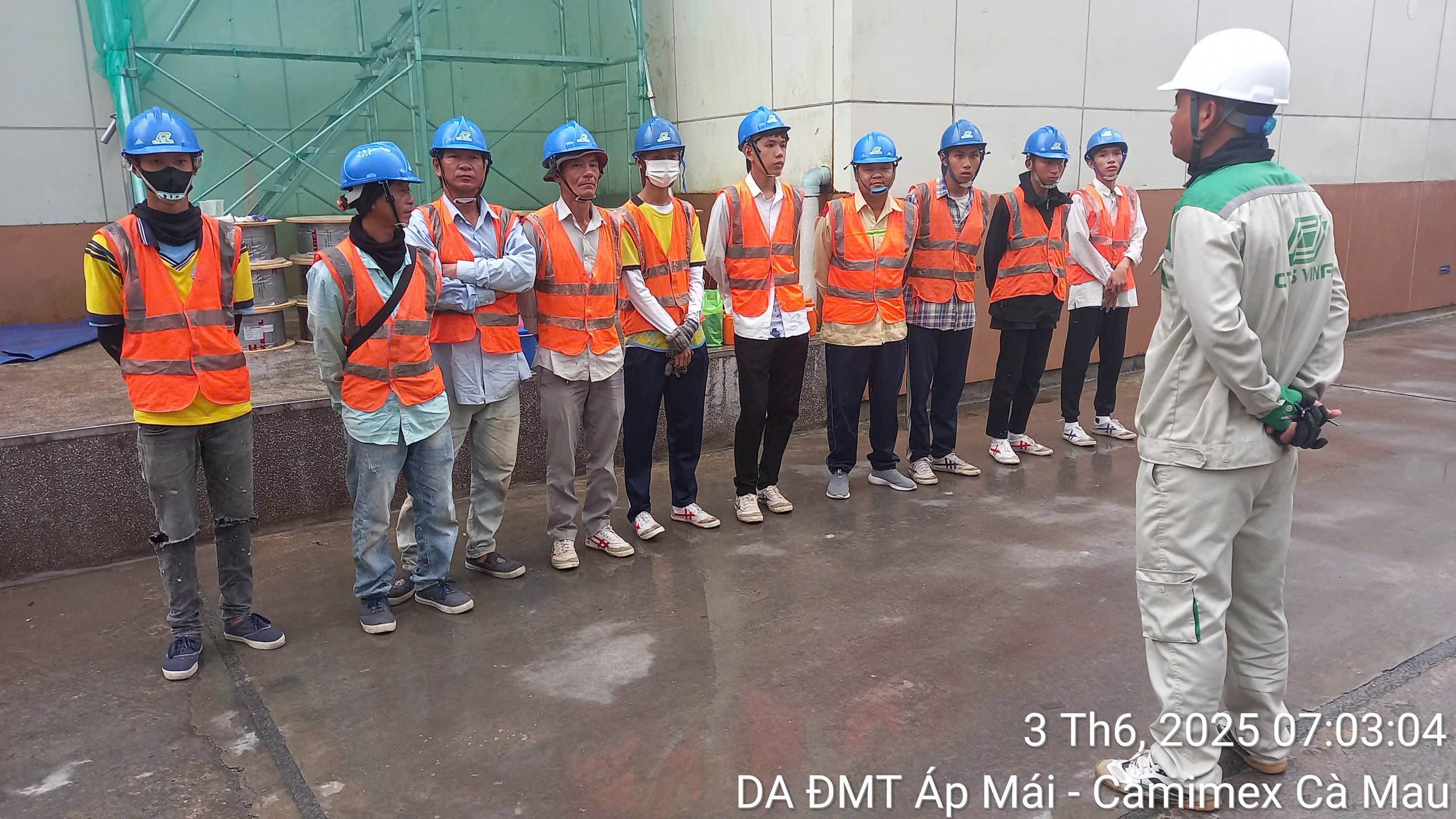 Hình ảnh dự án Camimex Cà Mau 1.25MWp