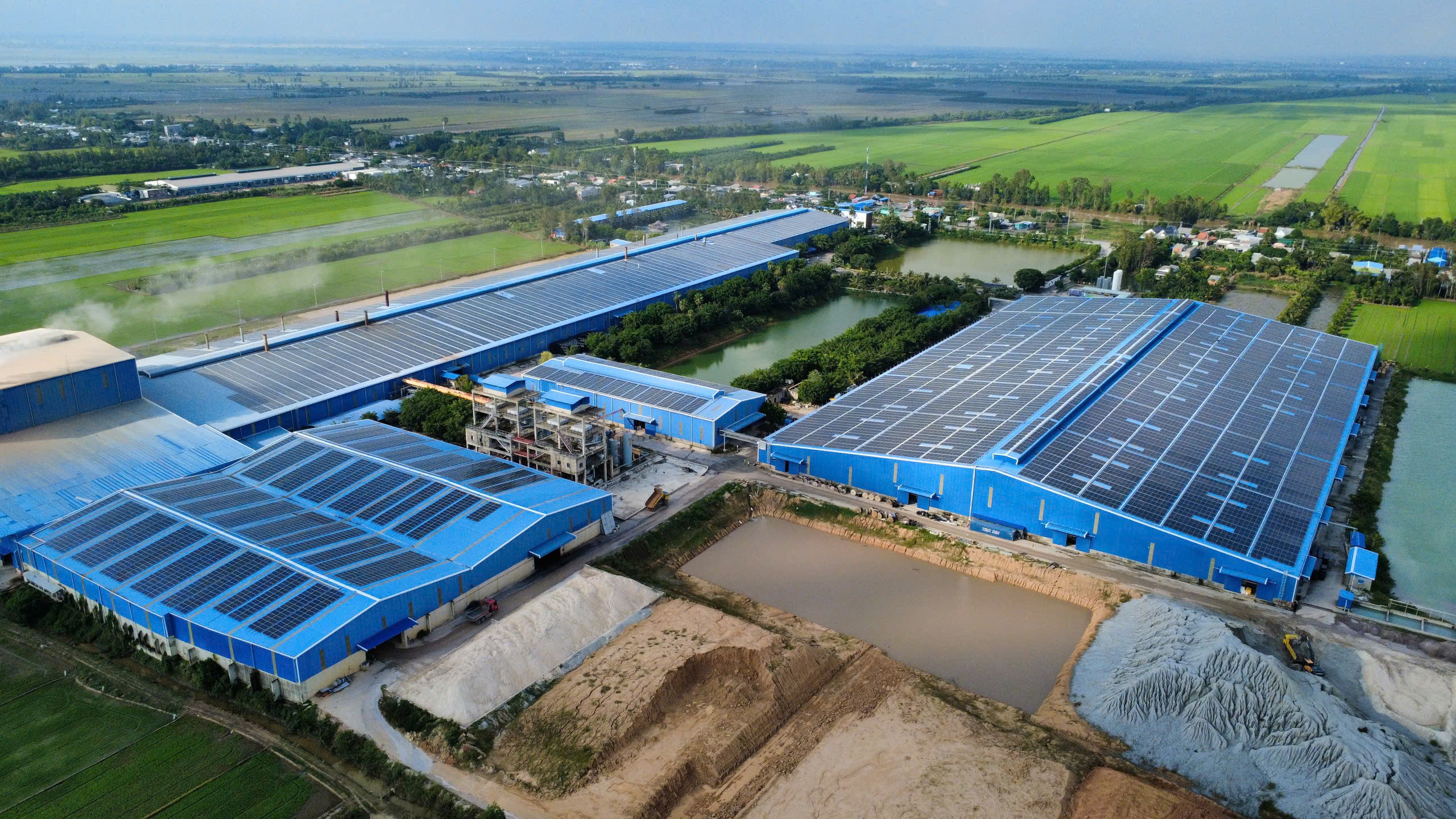 Thi công dự án Gạch Men Hà Thanh 5.78MWp