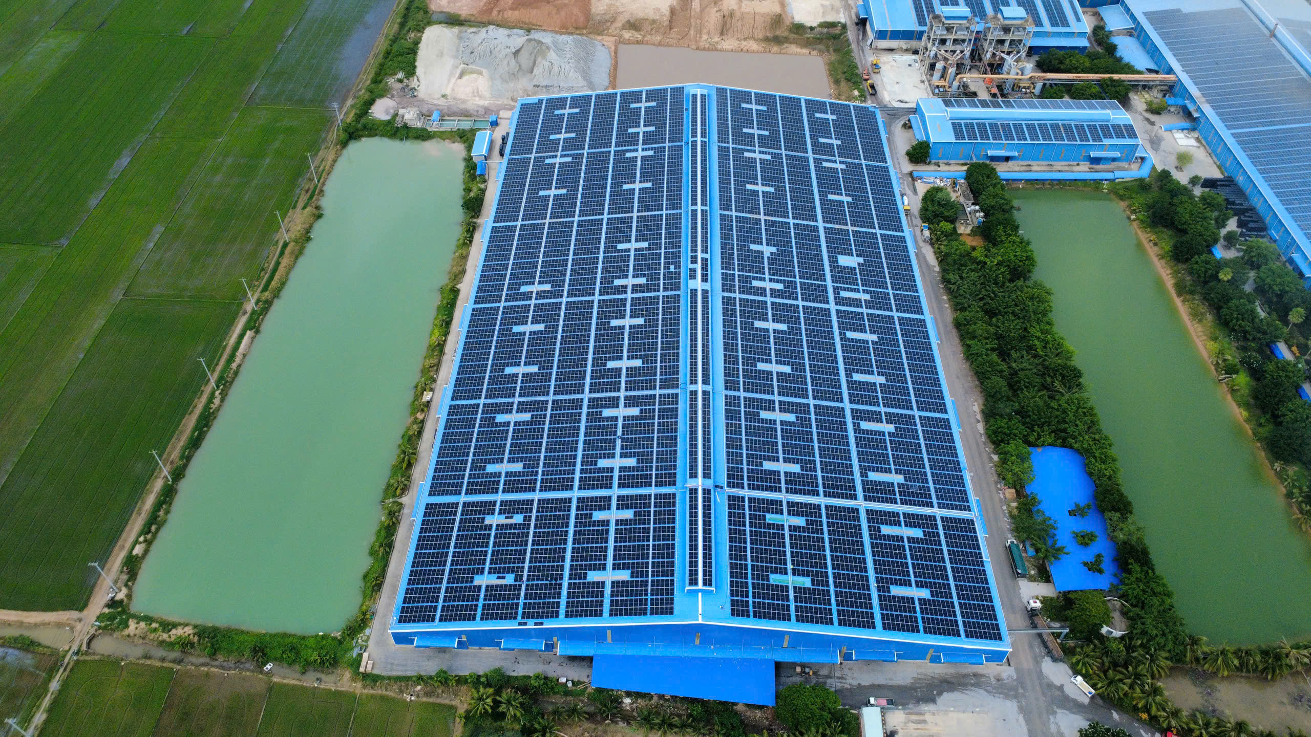 Hình ảnh dự án Gạch Men Hà Thanh 5.78MWp