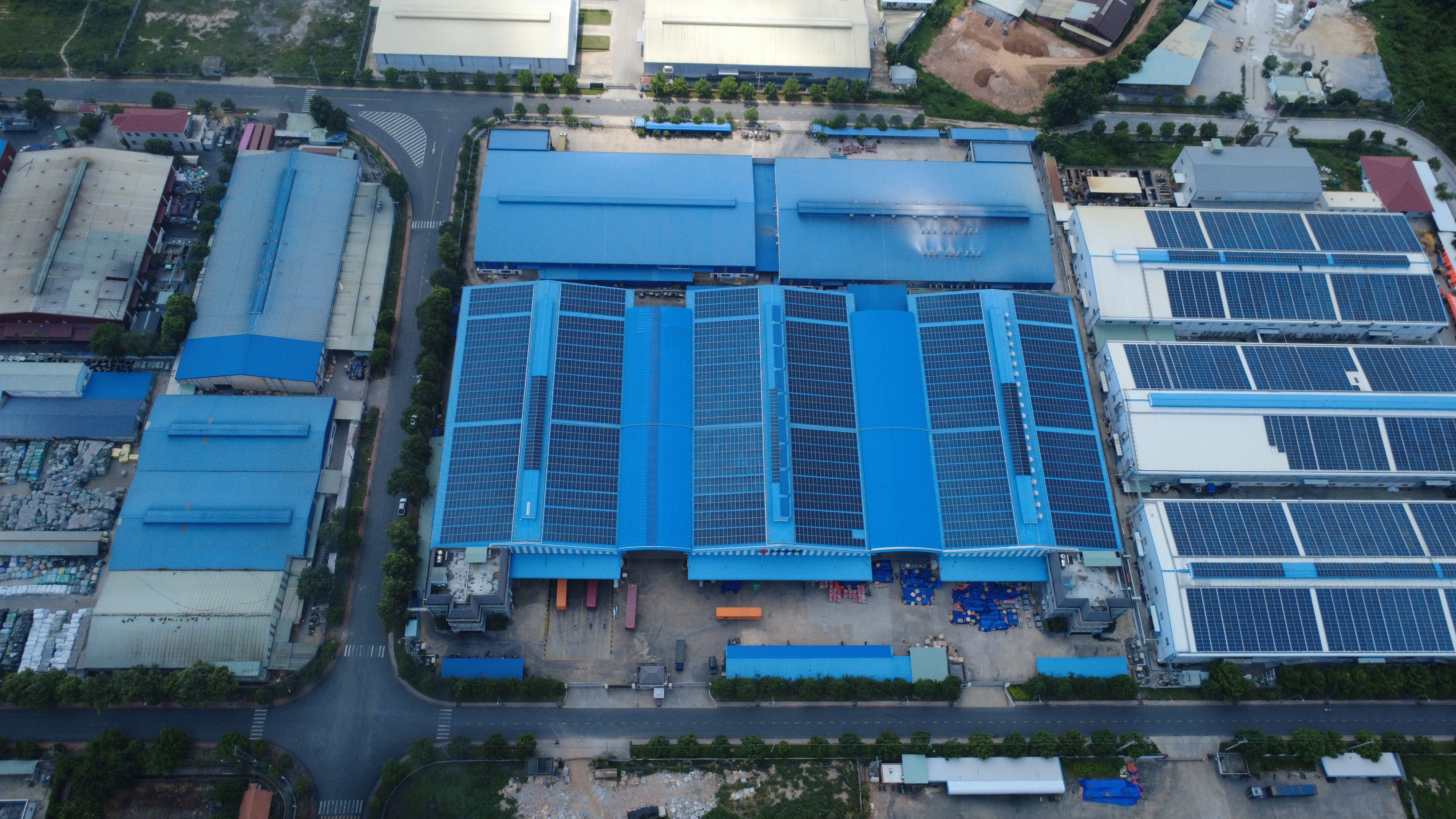 Thi công dự án Kangping Binh Duong 2.75MWp