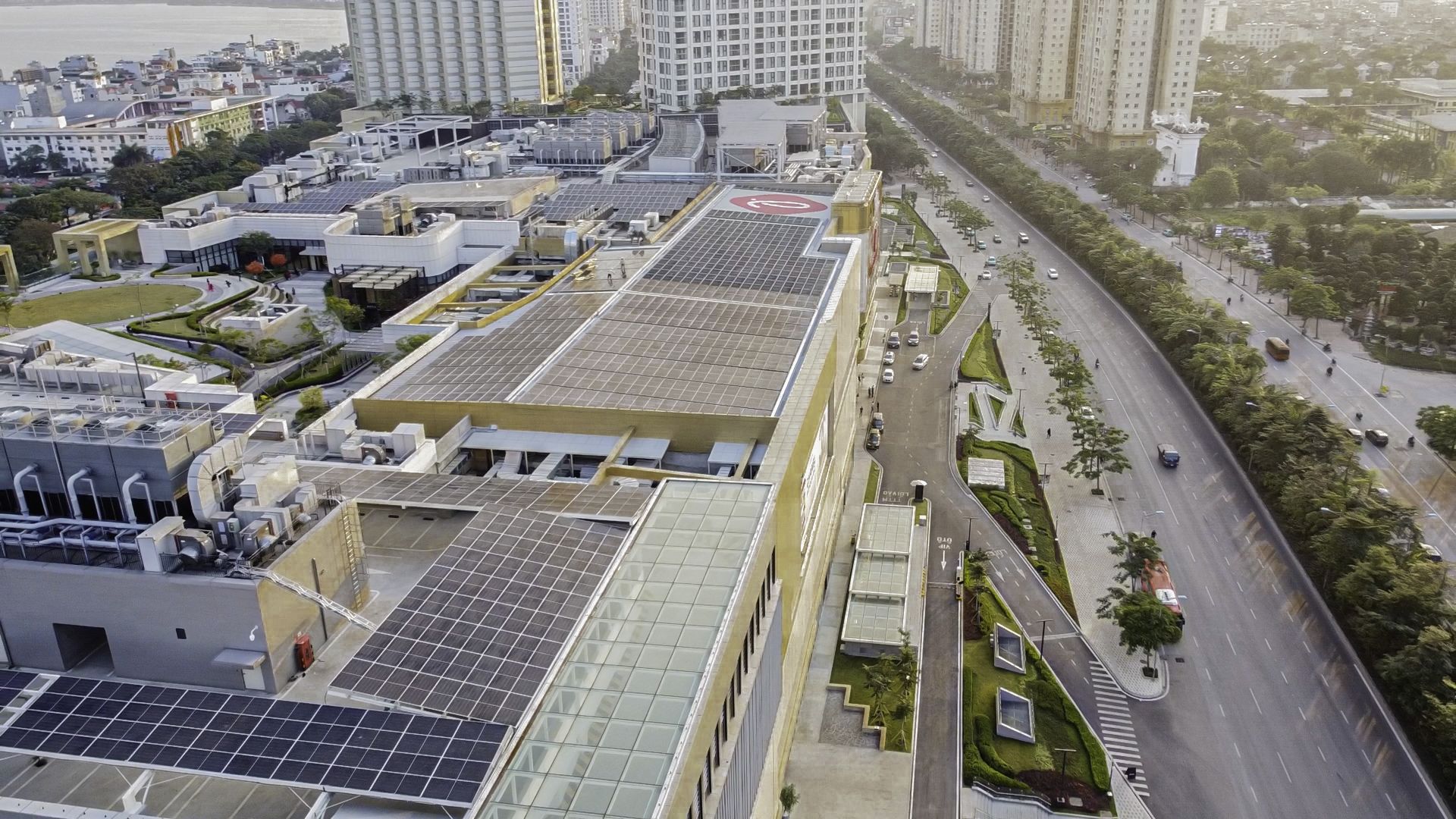 Hình ảnh dự án Lotte Mall Tây Hồ 2MWp