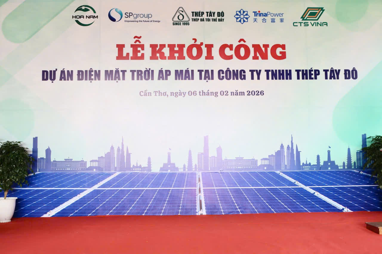 Thép Tây Đô 1.8 MWp Cần Thơ