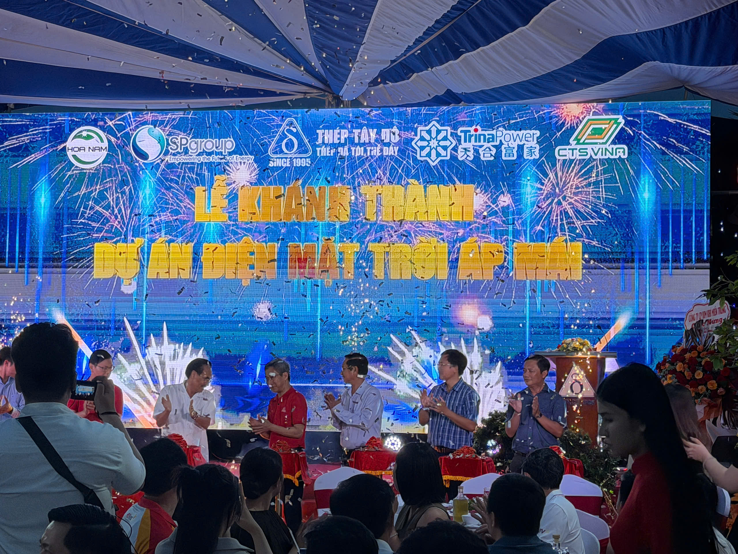 Hình ảnh dự án Thép Tây Đô 1.8 MWp Cần Thơ