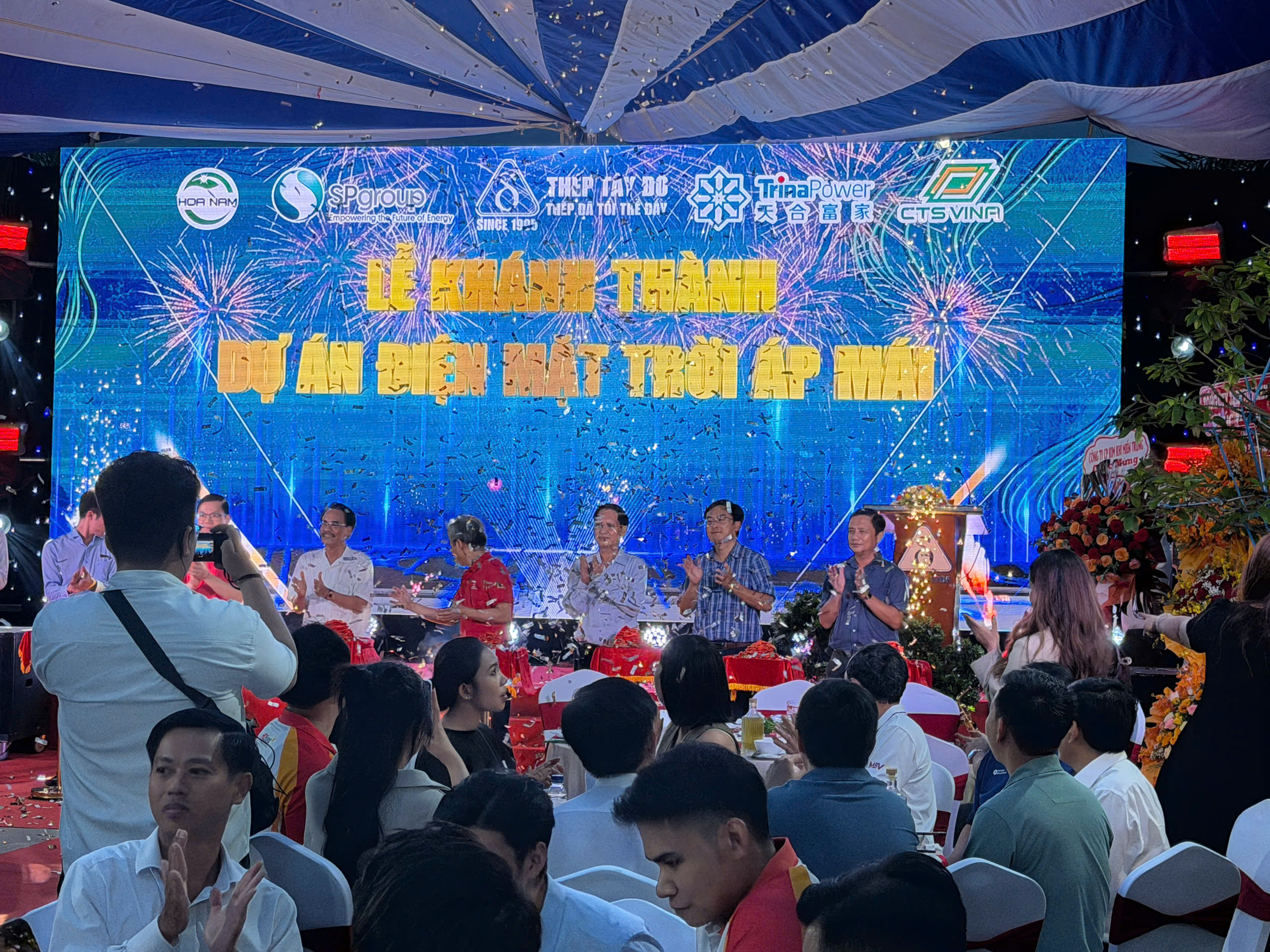 Hình ảnh dự án Thép Tây Đô 1.8 MWp Cần Thơ