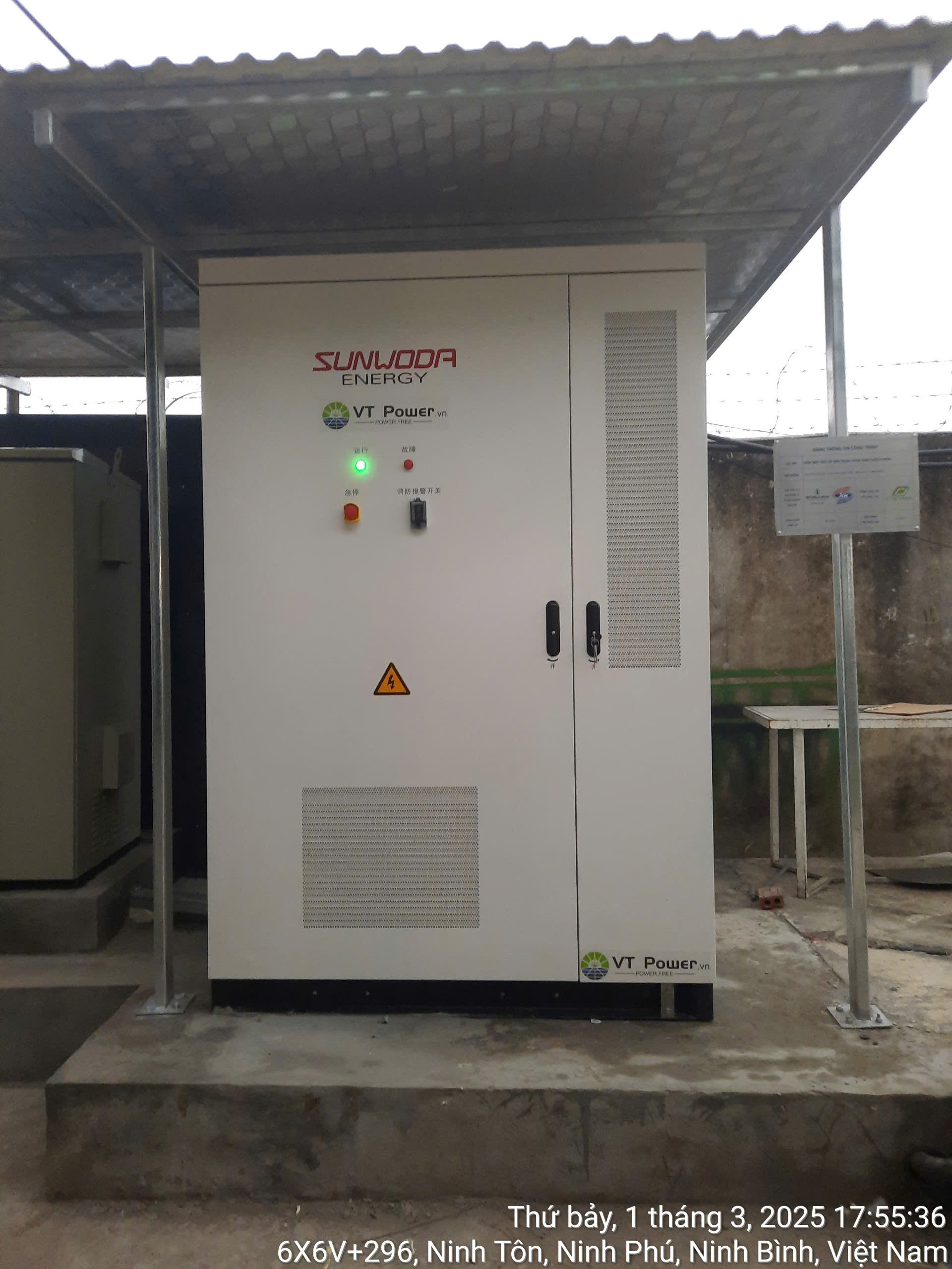 Trạm dừng nghỉ Xuân Khiêm 852 kWp