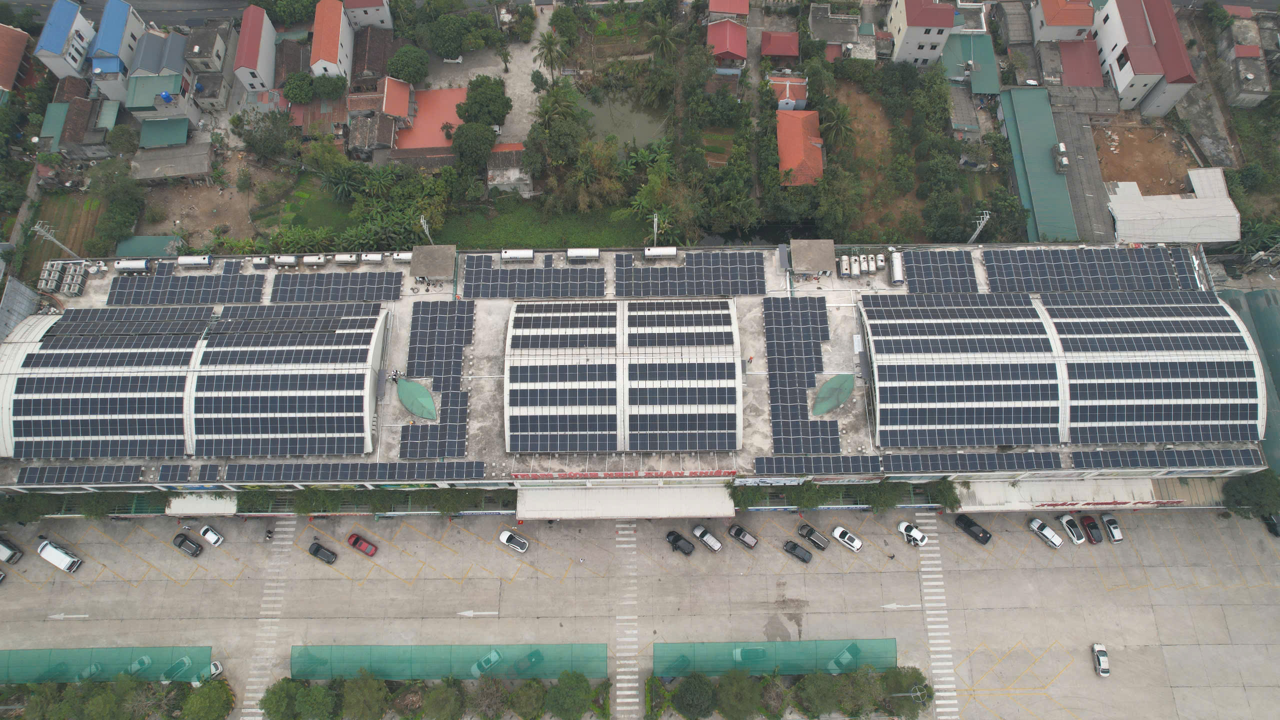 Hiệu quả dự án Trạm dừng nghỉ Xuân Khiêm 852 kWp
