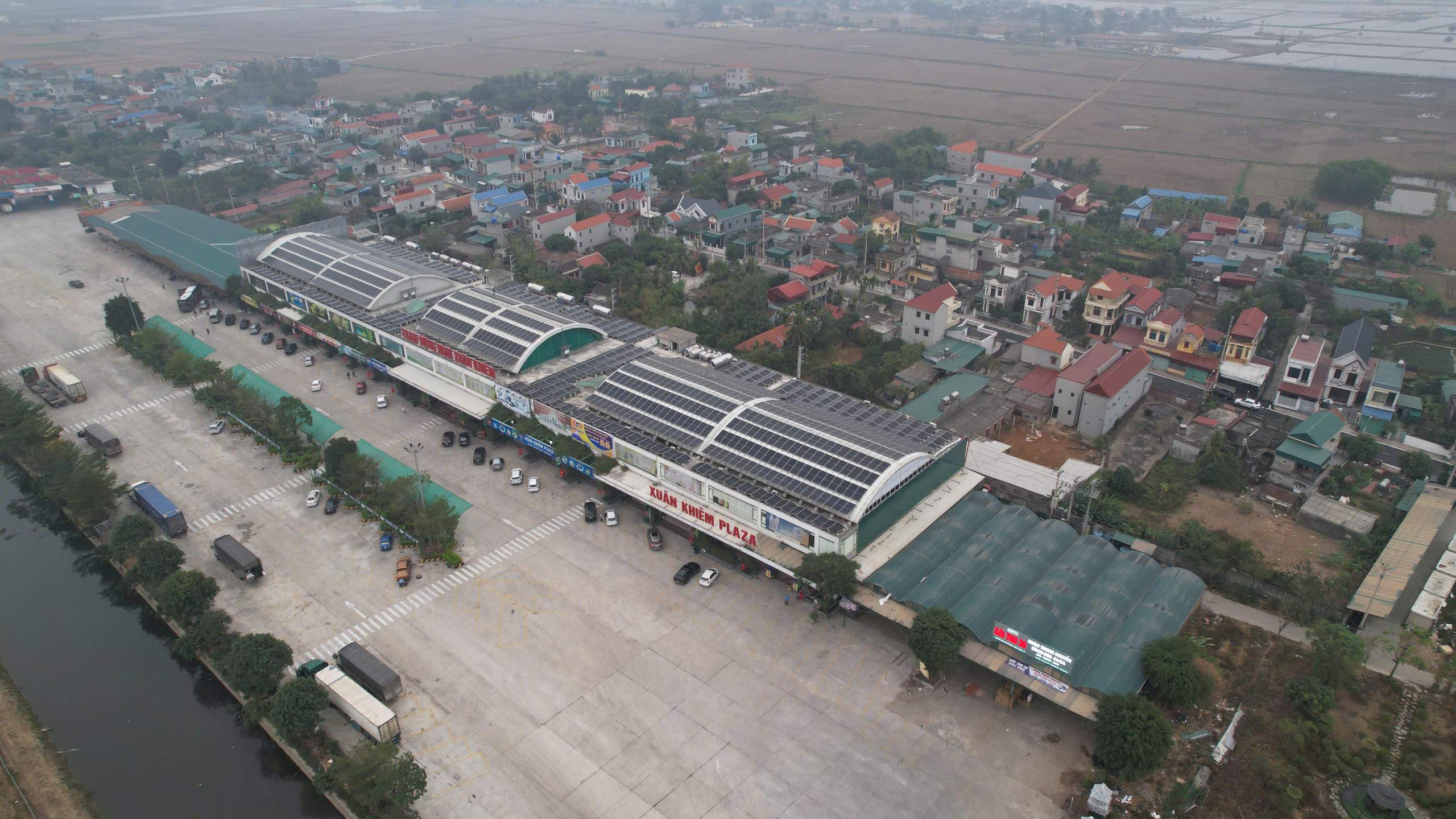 Hình ảnh dự án Trạm dừng nghỉ Xuân Khiêm 852 kWp