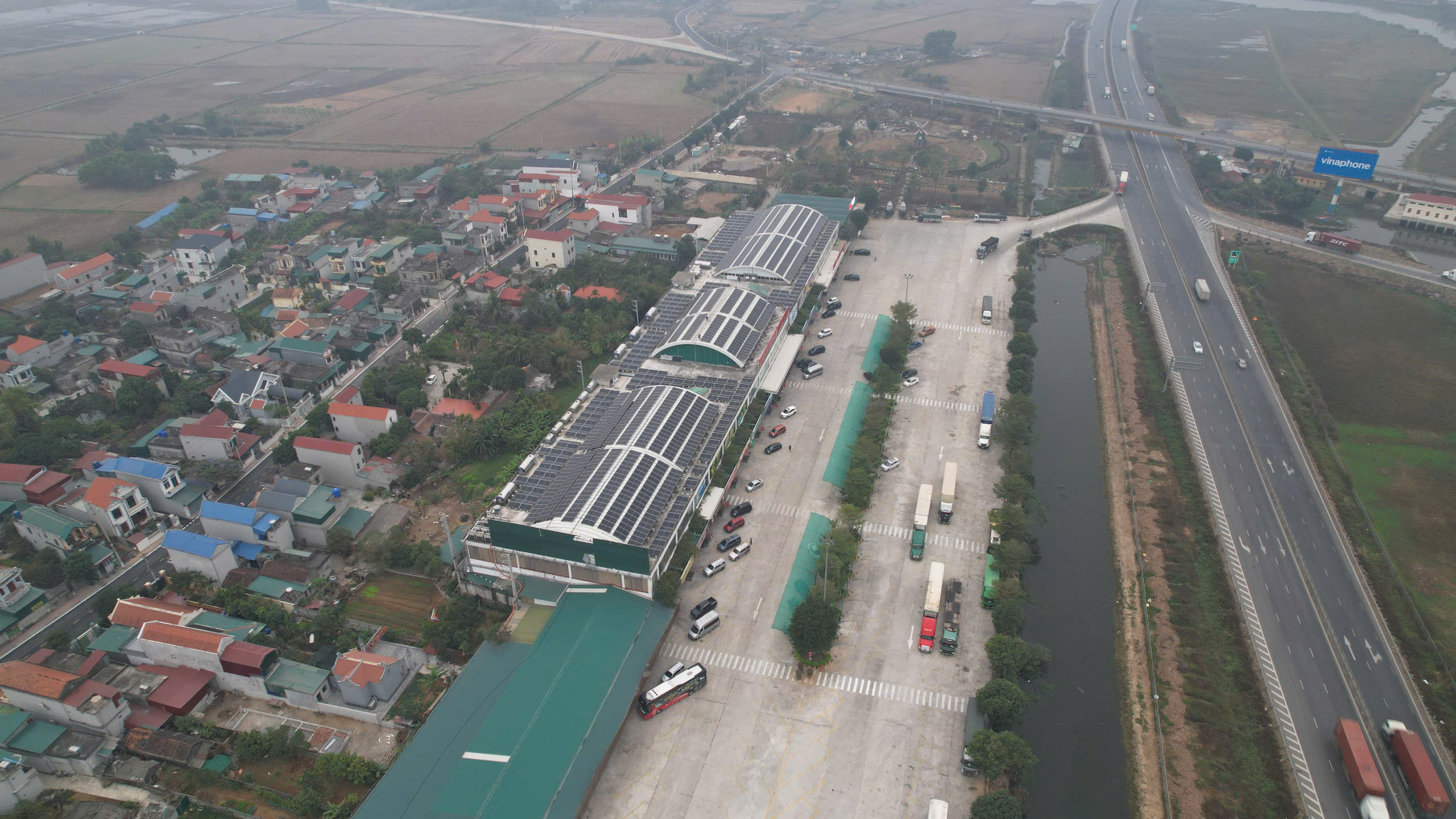 Hình ảnh dự án Trạm dừng nghỉ Xuân Khiêm 852 kWp