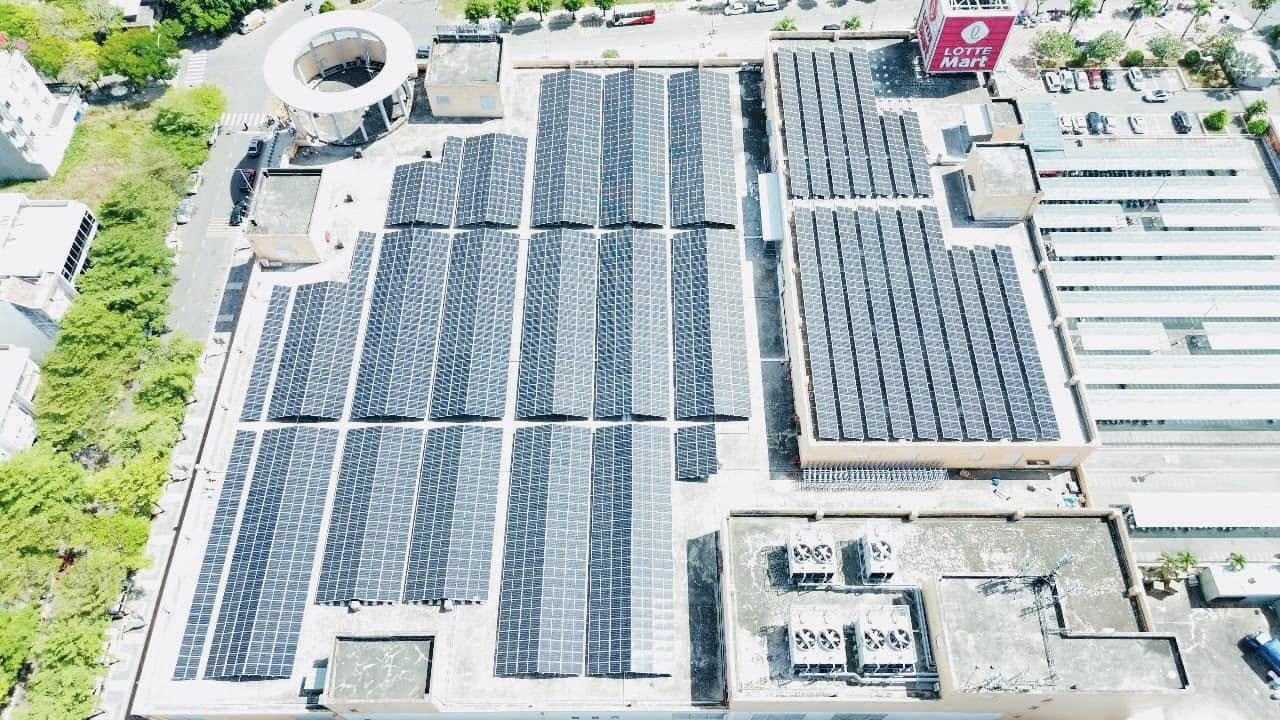 Lotte Mart Bình Dương Đồng Nai 1.9MWp