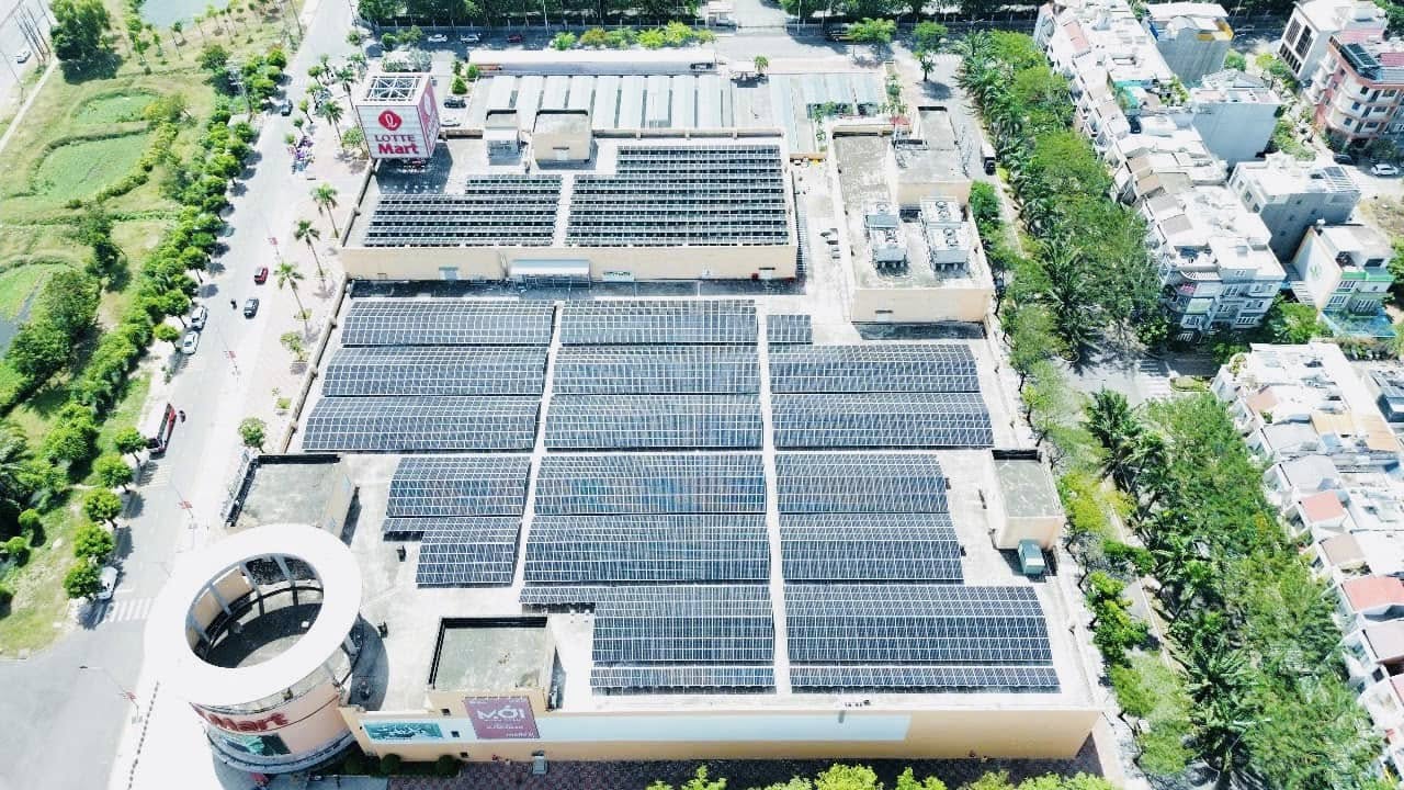 Lotte Mart Bình Dương Đồng Nai 1.9MWp